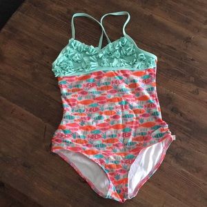 AMERICAN GIRL SWIMSUIT/BATHING SUIT | GIRLS SIZE 7